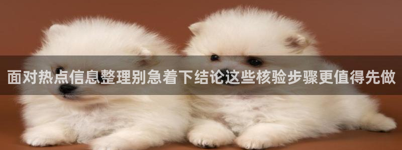 黑料吃瓜不打烊:面对热点信息整理别急着下结论这些核验步骤更值得先做