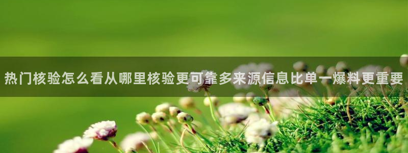 吃瓜黑料爆料：热门核验怎么看从哪里核验更可靠多来源信息比单一爆料更重要